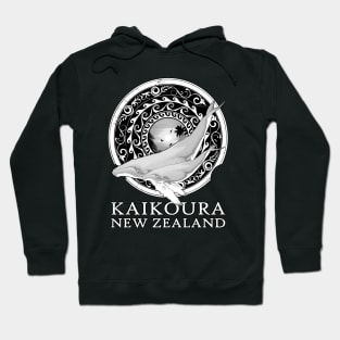 Humpback whales Shield of Kaikoura New Zealand Hoodie